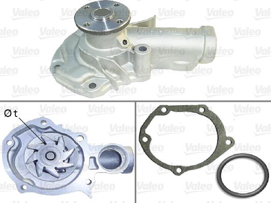 VALEO 506956 - Pompa acqua www.autoricambi360.it