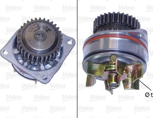 VALEO 506924 - Pompa acqua www.autoricambi360.it