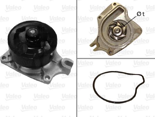 VALEO 506973 - Pompa acqua www.autoricambi360.it