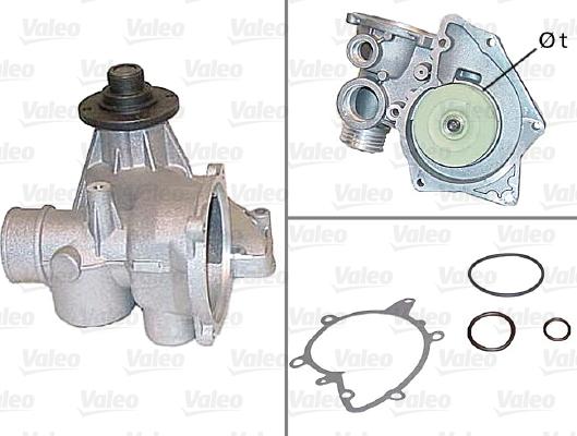 VALEO 506445 - Pompa acqua www.autoricambi360.it