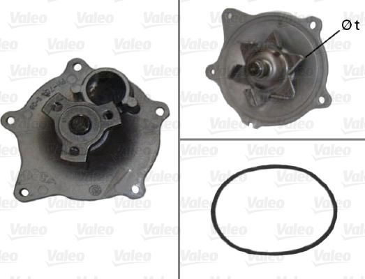VALEO 506454 - Pompa acqua www.autoricambi360.it