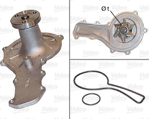 VALEO 506455 - Pompa acqua www.autoricambi360.it
