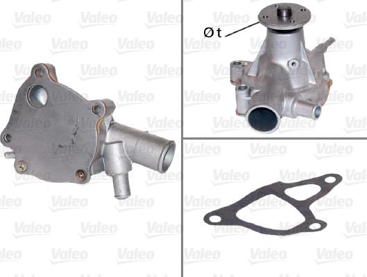 VALEO 506410 - Pompa acqua www.autoricambi360.it