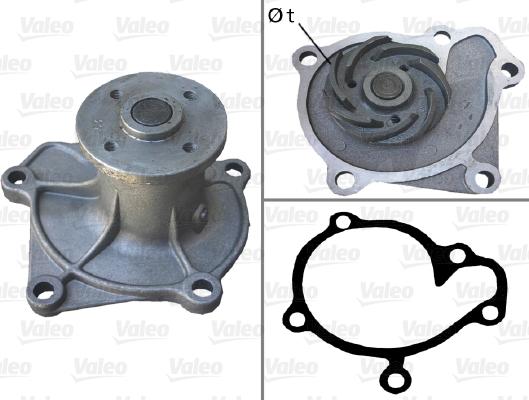 Valeo 506413 - Pompa acqua www.autoricambi360.it