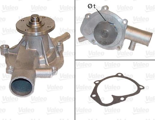 VALEO 506412 - Pompa acqua www.autoricambi360.it