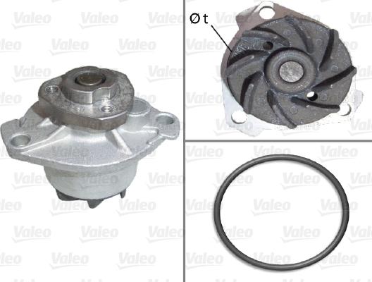 Valeo 506484 - Pompa acqua www.autoricambi360.it