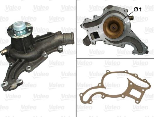 VALEO 506471 - Pompa acqua www.autoricambi360.it