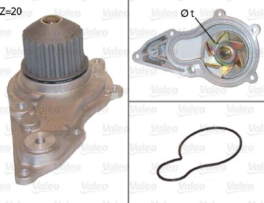 VALEO 506478 - Pompa acqua www.autoricambi360.it