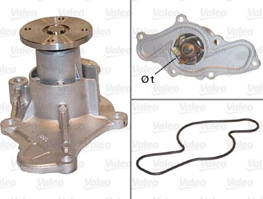 Valeo 506544 - Pompa acqua www.autoricambi360.it