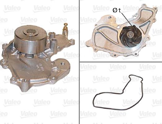 VALEO 506540 - Pompa acqua www.autoricambi360.it