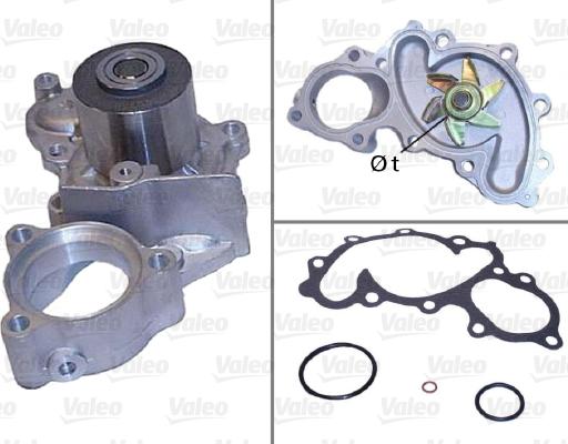 Valeo 506543 - Pompa acqua www.autoricambi360.it