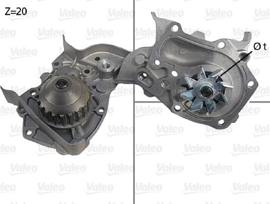 VALEO 506564 - Pompa acqua www.autoricambi360.it