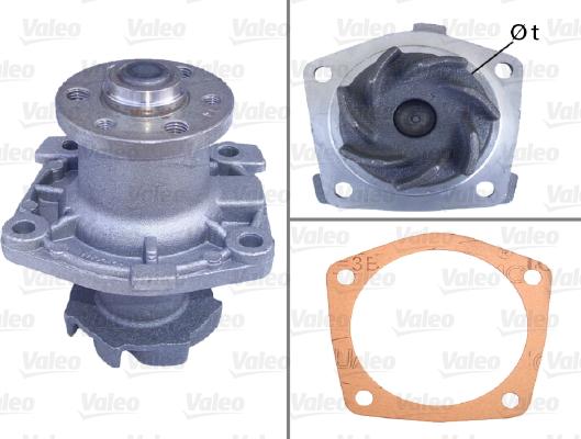 Valeo 506508 - Pompa acqua www.autoricambi360.it