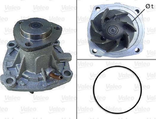 VALEO 506589 - Pompa acqua www.autoricambi360.it