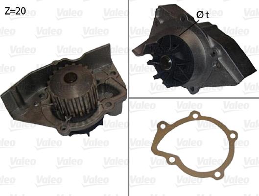Valeo 506530 - Pompa acqua www.autoricambi360.it