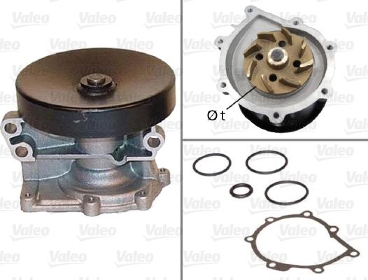 VALEO 506526 - Pompa acqua www.autoricambi360.it