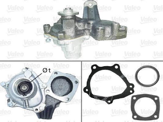 VALEO 506695 - Pompa acqua www.autoricambi360.it
