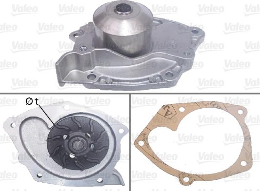 Valeo 506698 - Pompa acqua www.autoricambi360.it