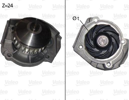 VALEO 506640 - Pompa acqua www.autoricambi360.it
