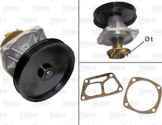 VALEO 506668 - Pompa acqua www.autoricambi360.it