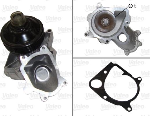 VALEO 506663 - Pompa acqua www.autoricambi360.it