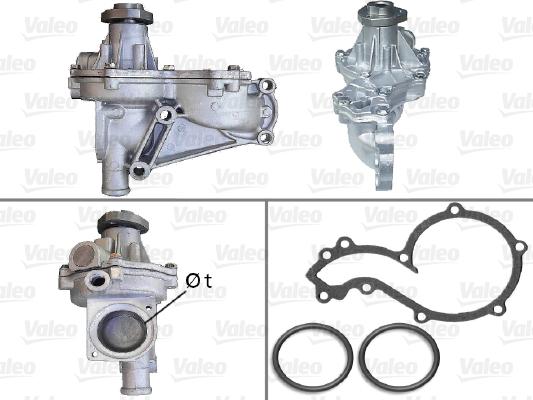 VALEO 506603 - Pompa acqua www.autoricambi360.it