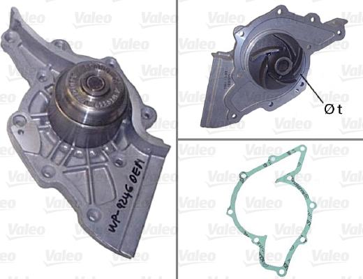 Valeo 506602 - Pompa acqua www.autoricambi360.it
