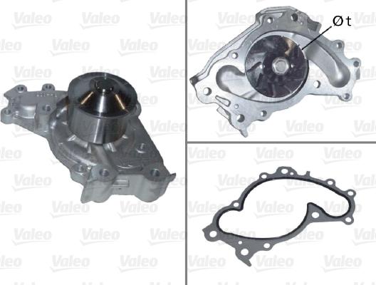 VALEO 506618 - Pompa acqua www.autoricambi360.it