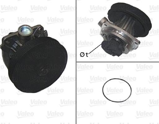VALEO 506613 - Pompa acqua www.autoricambi360.it