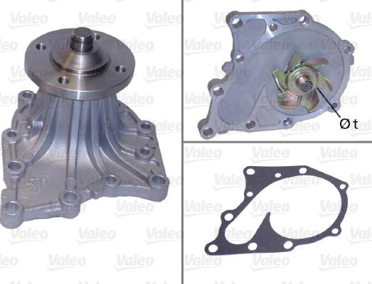 VALEO 506625 - Pompa acqua www.autoricambi360.it