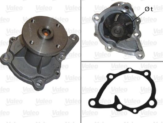 VALEO 506091 - Pompa acqua www.autoricambi360.it