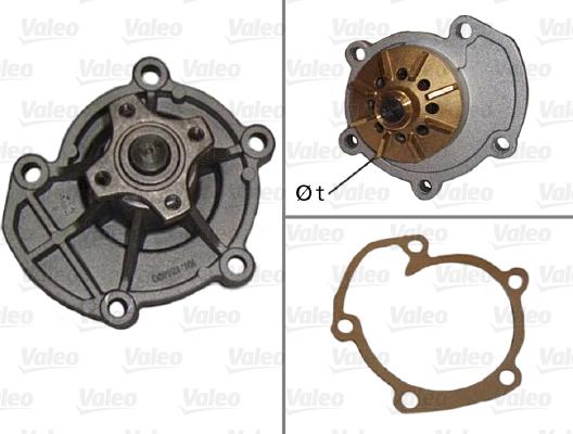 VALEO 506040 - Pompa acqua www.autoricambi360.it