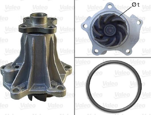 VALEO 506047 - Pompa acqua www.autoricambi360.it