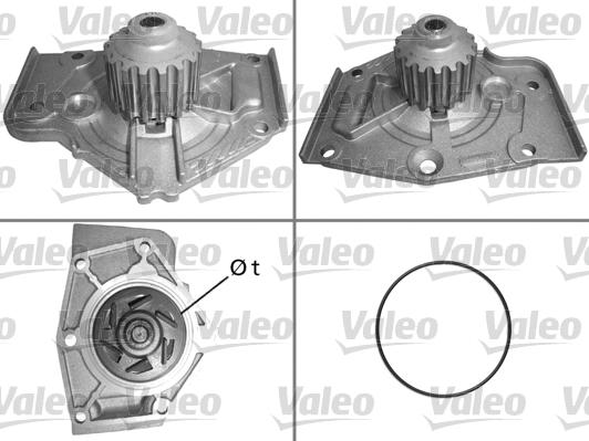 VALEO 506004 - Pompa acqua www.autoricambi360.it