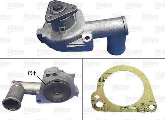 VALEO 506001 - Pompa acqua www.autoricambi360.it