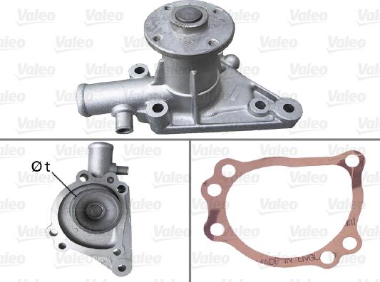 Valeo 506010 - Pompa acqua www.autoricambi360.it