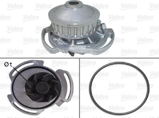 VALEO 506013 - Pompa acqua www.autoricambi360.it