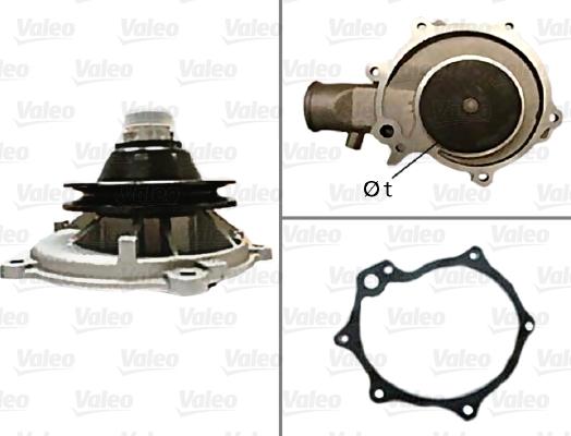 VALEO 506089 - Pompa acqua www.autoricambi360.it