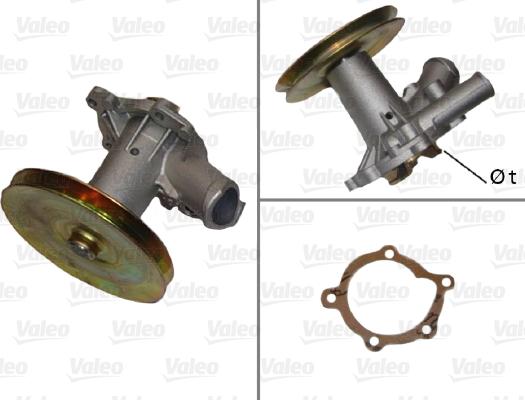 Valeo 506034 - Pompa acqua www.autoricambi360.it