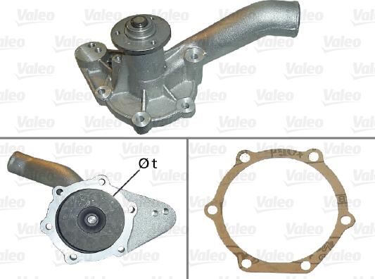 Valeo 506025 - Pompa acqua www.autoricambi360.it