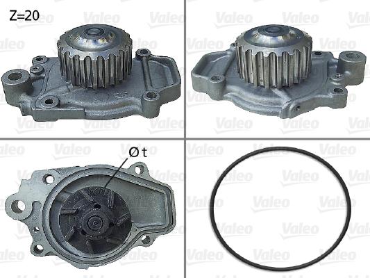 VALEO 506028 - Pompa acqua www.autoricambi360.it