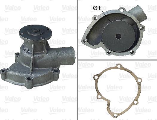 Valeo 506070 - Pompa acqua www.autoricambi360.it