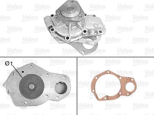 Valeo 506072 - Pompa acqua www.autoricambi360.it