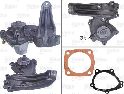 VALEO 506144 - Pompa acqua www.autoricambi360.it