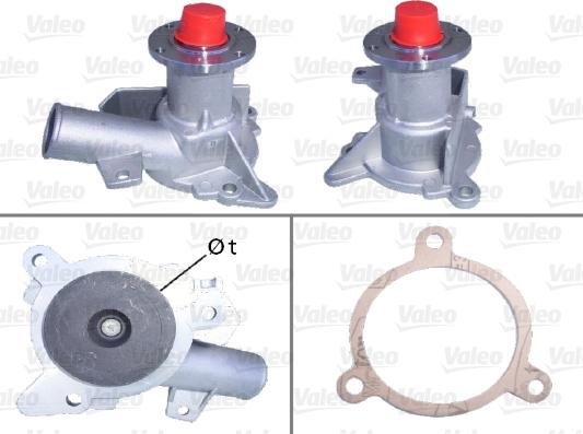 Valeo 506169 - Pompa acqua www.autoricambi360.it