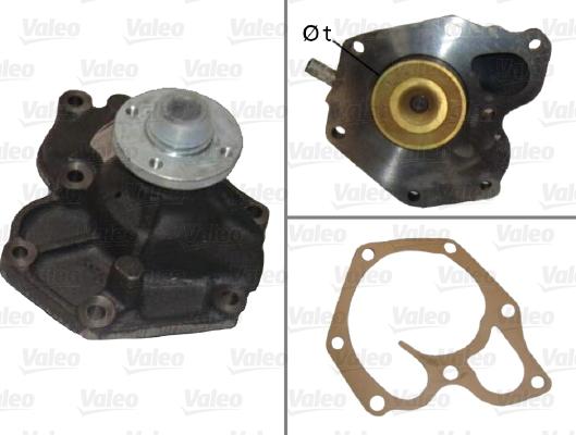 Valeo 506166 - Pompa acqua www.autoricambi360.it