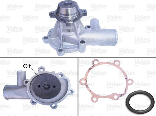 Valeo 506133 - Pompa acqua www.autoricambi360.it