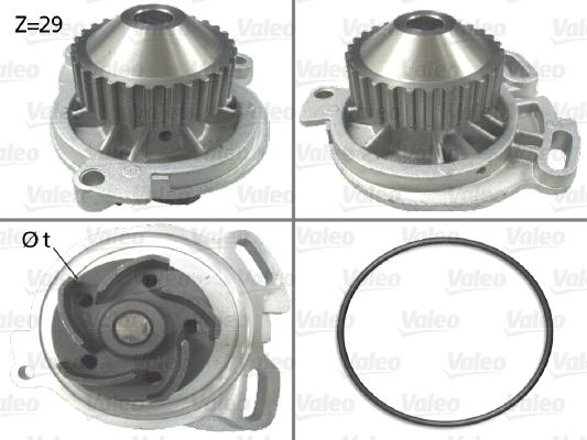 Valeo 506132 - Pompa acqua www.autoricambi360.it