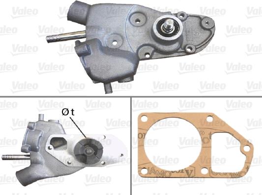 Valeo 506170 - Pompa acqua www.autoricambi360.it
