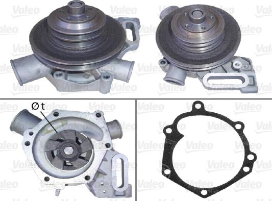 VALEO 506178 - Pompa acqua www.autoricambi360.it
